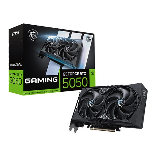 MSI RTX 5050 Gaming OC 8GB GDDR6 Graphics Card